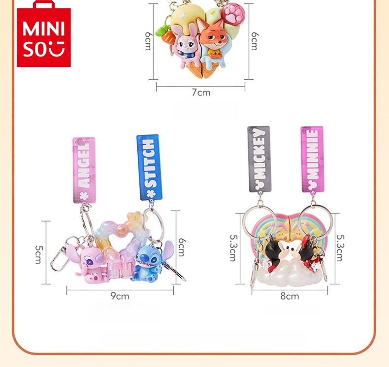 Disney Intimate Magnetic Hanging Keychains, Ideal for Disney Fans, Keychain & Bag Hanging Decor Type, Features Magnetic Design for Easy Attachment and Lovely Disney Characters.