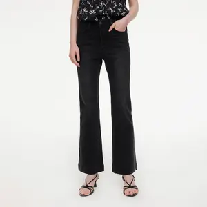 Four-Way Stretch Women Micro-Flared Jeans