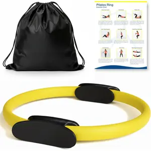 Pilates Fitness Circle – Pilates Ring for Focusing on Toning Inner Thighs, Arms, and Core