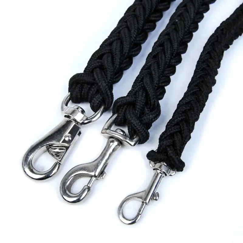 Heavy Duty Nylon Braided Dog Leash - Extra Thick, Comfort Grip Accessory for Large Breeds, Animal Print Durable Walking Lead for Rottweilers