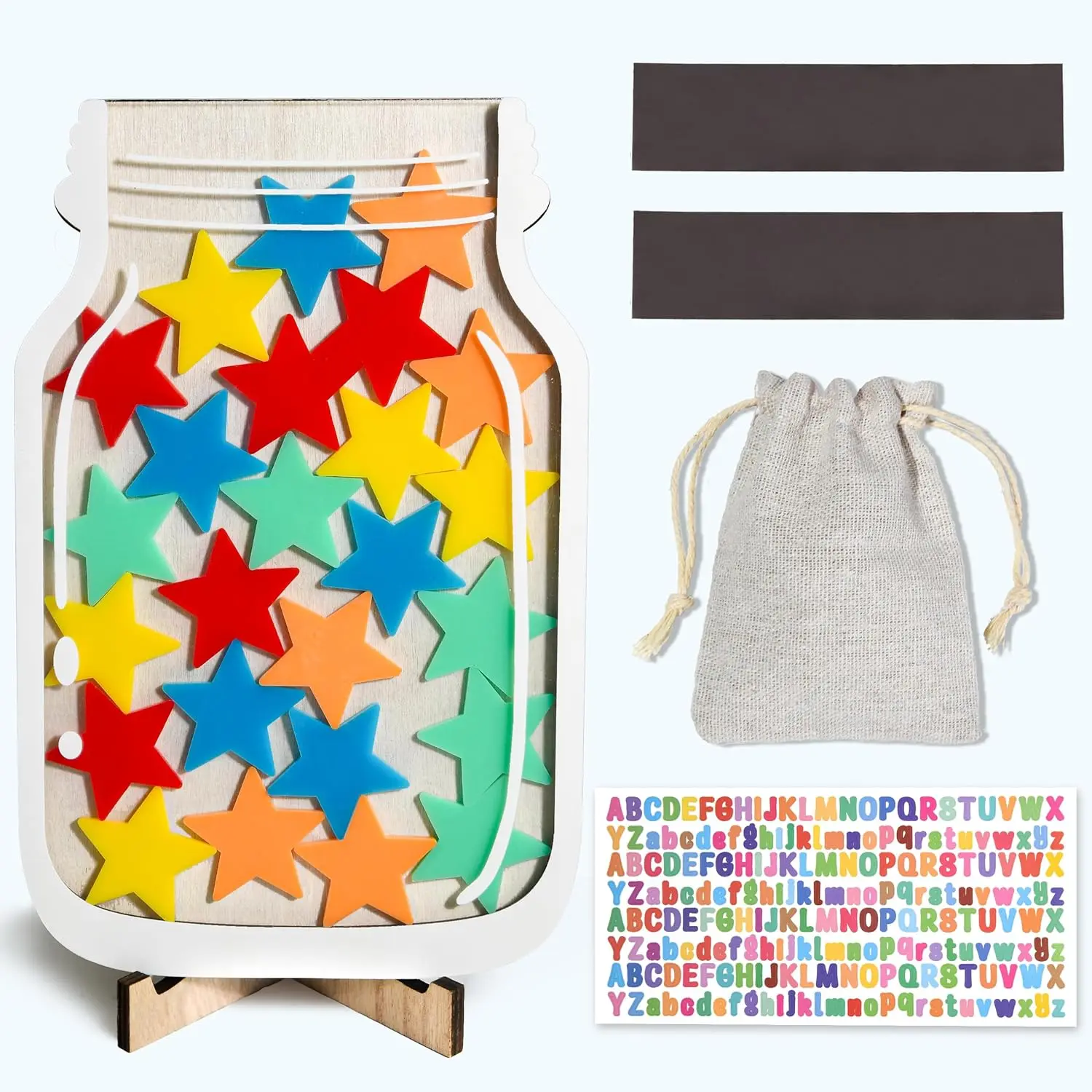 Jar for Classroom &  -  Jar Incentive System, Potty  Chart with Tokens, Behavior Management Tool, Boys & Girls