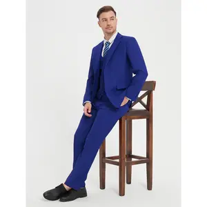 From boardroom to gala night | 4-piece formal suit with pocket square | versatile for every formal moment