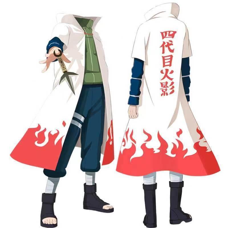 European American Halloween Cosplay Ninja Naruto Akatsuki Fourth Generation Cloak