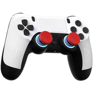 Controller Compatible for PS-5/Pro/Slim/PC, Hall Effect Sticks & 7 RGB LED Mode & Haptic Feedback & 1000 mAh  & Motion Sensing, 3.5mm Audio Jack