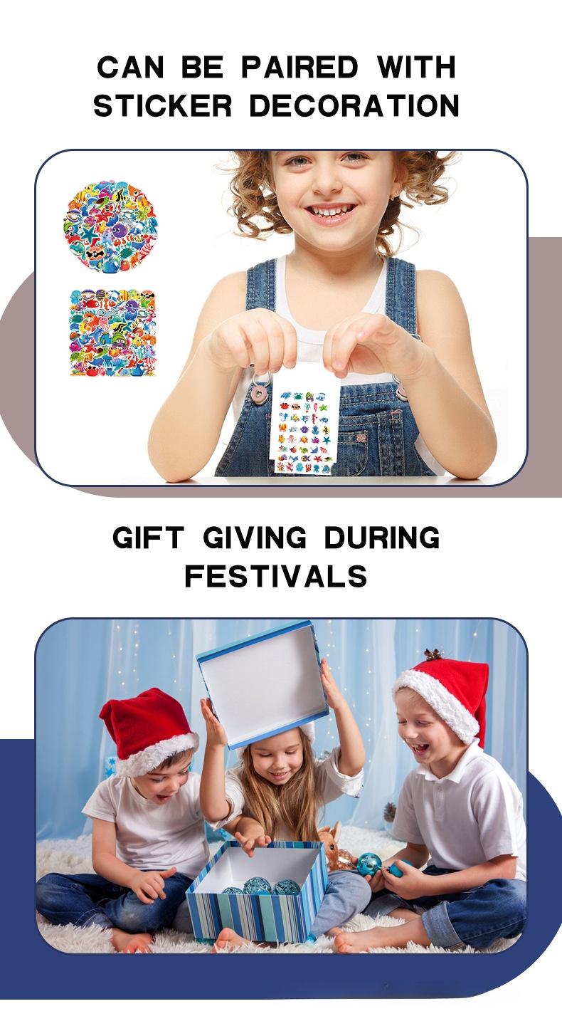 Jellyfish LED Night Light Bubble fish lamp decorative aquarium night light colorful artificial fish tank light soothingfish tank lamp aquarium fish light for bedroom kids room living room party birthday gift