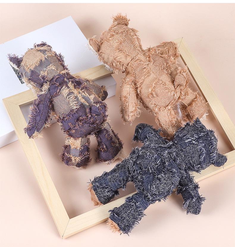 Durable Bear Dog Toy – Chew-Resistant Plush, Built-In Dental Ribs, Indestructible for Heavy Chewers (Squeaker Inside) Durable Bear Dog Toy – Chew-Resistant Plush, Built-In Dental Ribs, Indestructible for Heavy Chewers (Squeaker Inside)