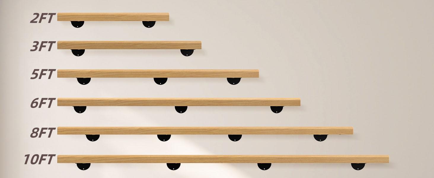 3FT Wooden Handrails,Hand Railings for Stairs Indoor Wall Wood Handrails,Non-Slip Sturdy Staircase Handrail Safety Grab Bar Rod Complete Kit for Home,Lofts,Guardrail 3FT Wooden Handrails,Hand Railings for Stairs Indoor Wall Wood Handrails,Non-Slip Sturdy Staircase Handrail Safety Grab Bar Rod Complete Kit for Home,Lofts,Guardrail