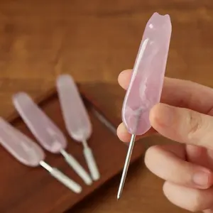 Crochet Hook Set, Resin Handle, Stainless Steel Needle Tip, Ergonomic Design, Smooth Usage, Cute Handle, Gift Box Packaging