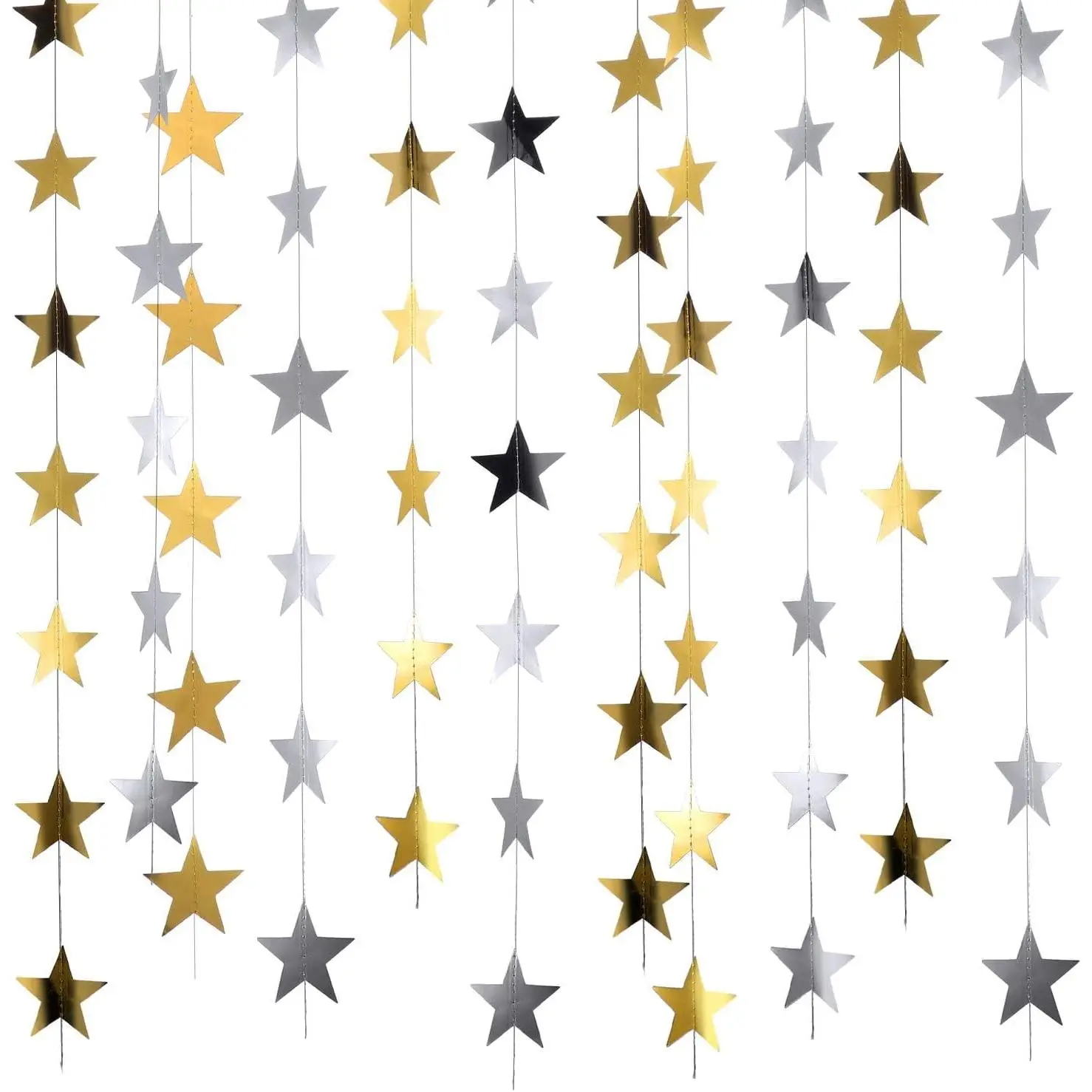 78  Glitter  Garland Banner 2026 Party Decoration Double Side   String Streamer Paper Twinkle for Graduation Wedding Birthday ( and )