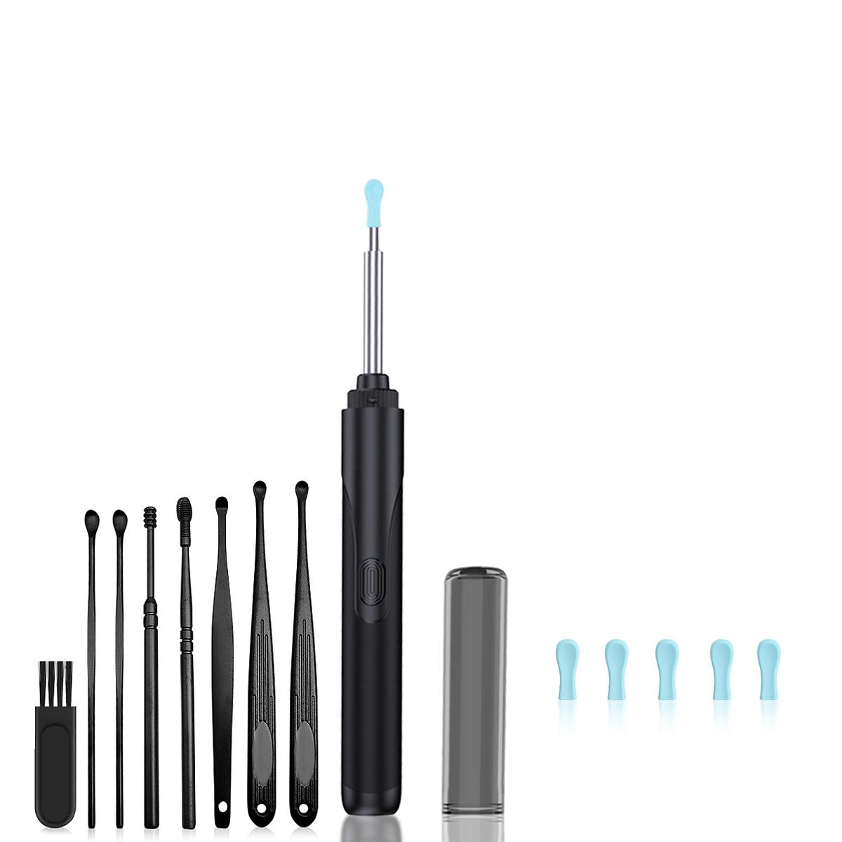 1pc Ear Wax Removal,Intelligent visual ear scoop,1 Piece Ear Wax Removal Tool, Ear Cleaner With Camera, Ear Wax Removal Kit With 8, Earwax Removal Tool, For Pad And Android Phones