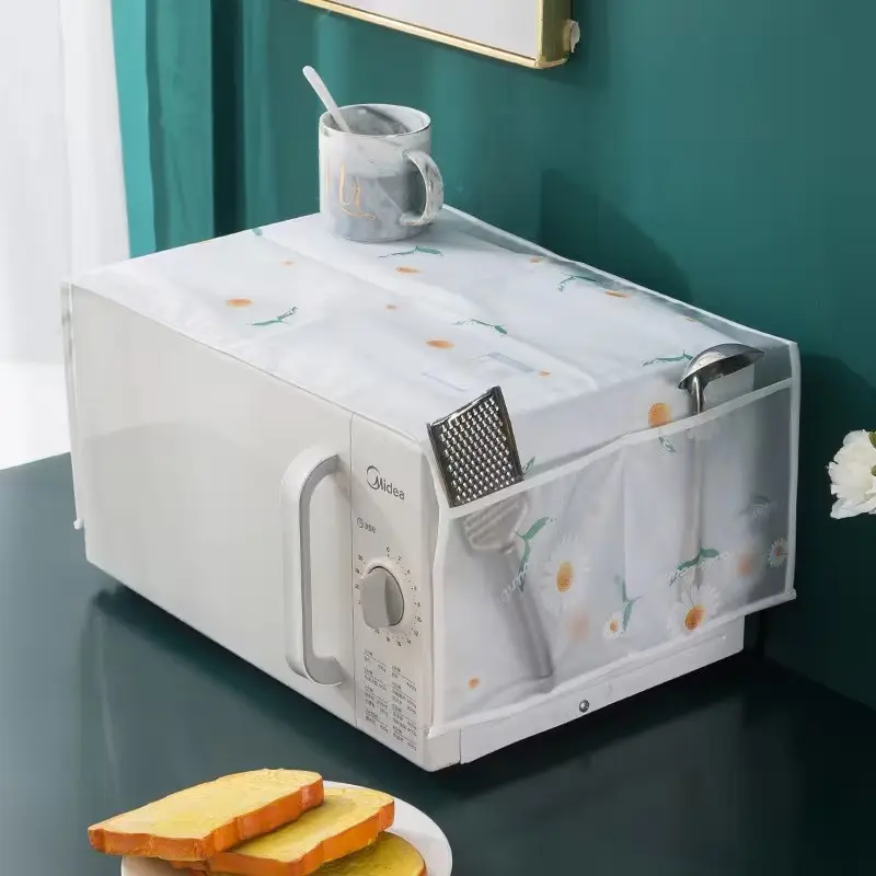 3pcs Universal Dust Cover for Microwaves, And Ovens, Featuring a Nordic Design That Protects Against Oil And Dust, Suitable for Midea Refrigerators And Washing Machines, home essential