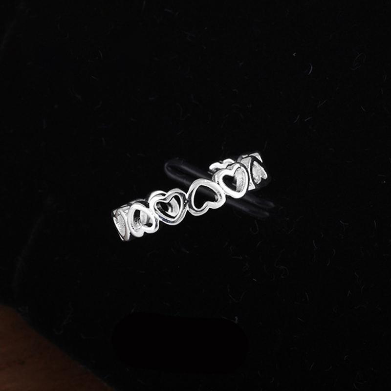 Toe Rings Set for Women - 6 Pcs Stackable Open Toe Ring Adjustable Vintage Knuckle Ring Bohemian Summer Beach Foot Tail Rings