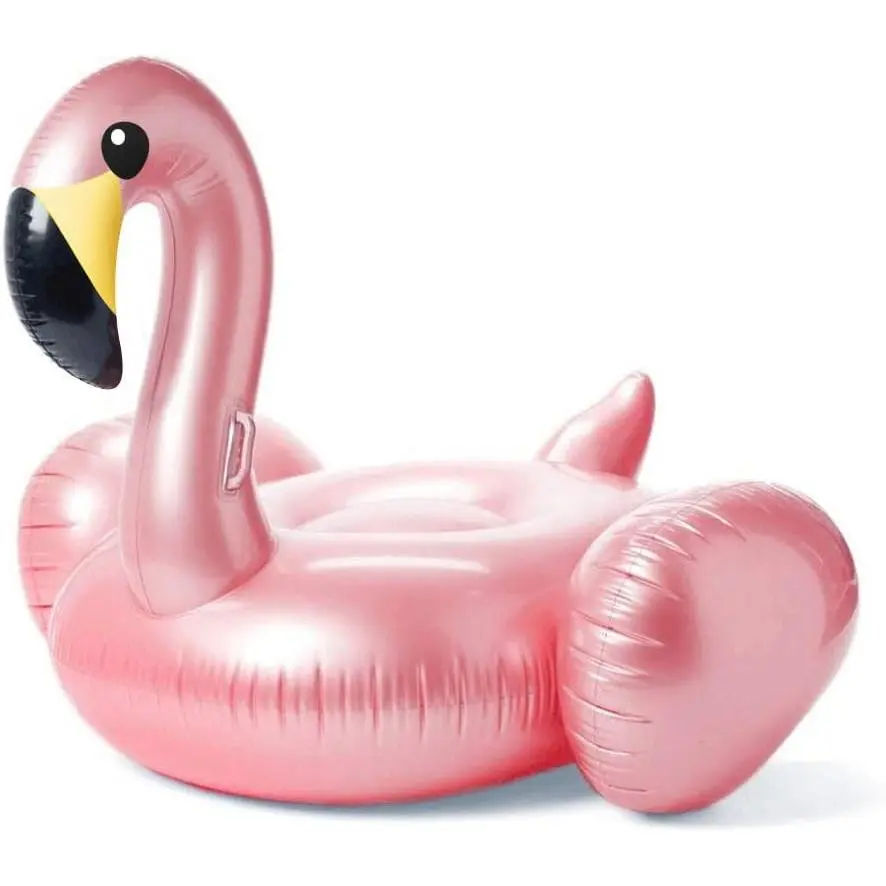 Giant Inflatable Flamingo Pool Float with Fast Valves Summer Beach Swimming Pool Floatie Lounge Floating Raft Outdoor Party Decorations Toys for Adults (XL)
