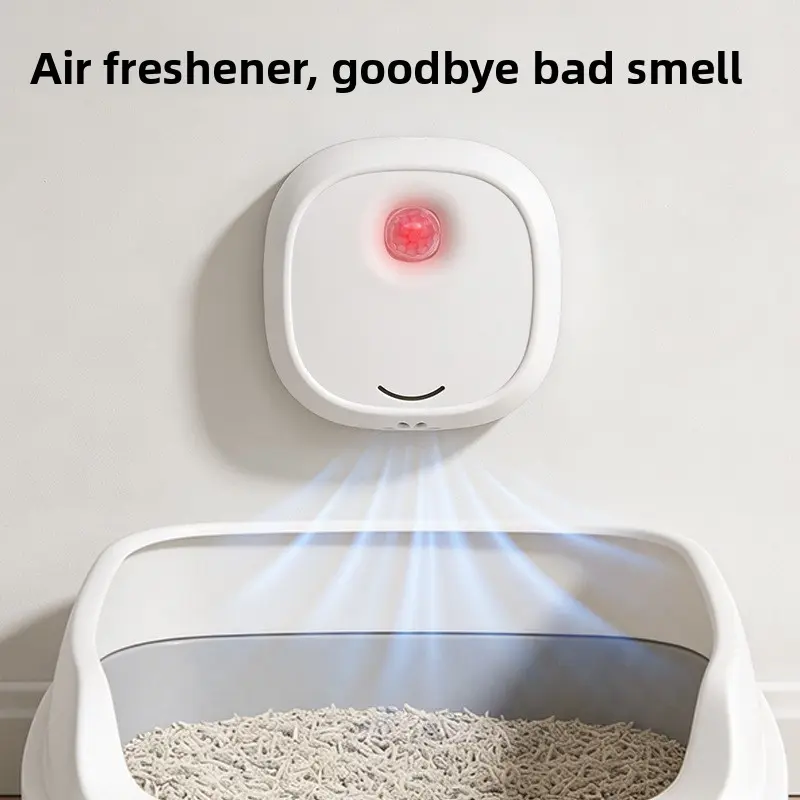 Pet Smart Negative Ion Odor Eliminator - Silent Air Purifier for Cat & Dog Urine Removal, Household Use