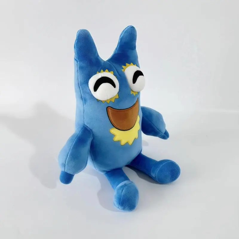 25cm Funny Lovely Anime Blue Monster Movie Character Peripherals Plush Toys Cute Plushie Stuffed Doll Halloween Christmas Gift