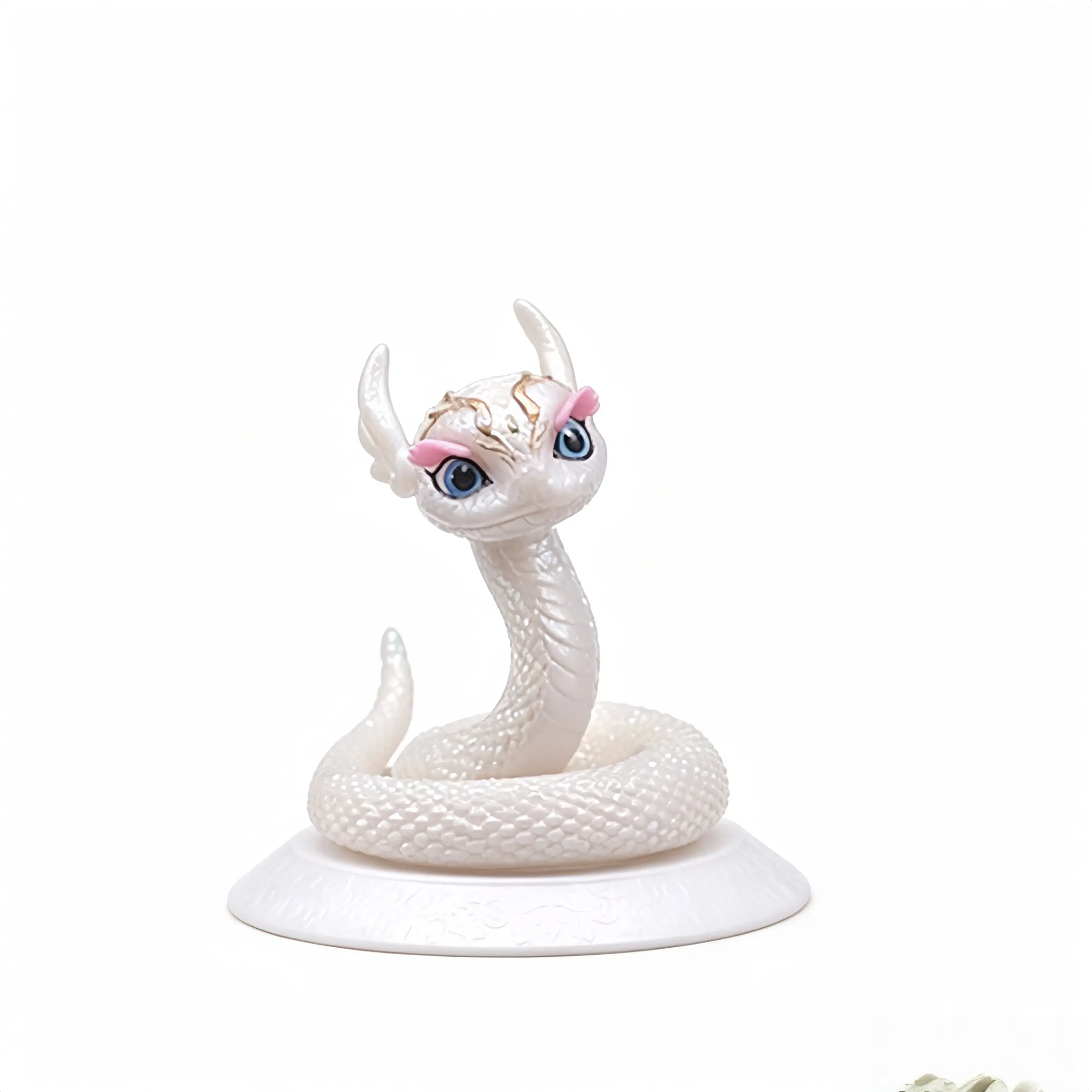 1pc Cartoon Anime Small Colorful Python Figure, Desktop Decor Toy, Office and Home Decoration Model, Ideal Gift for Friends