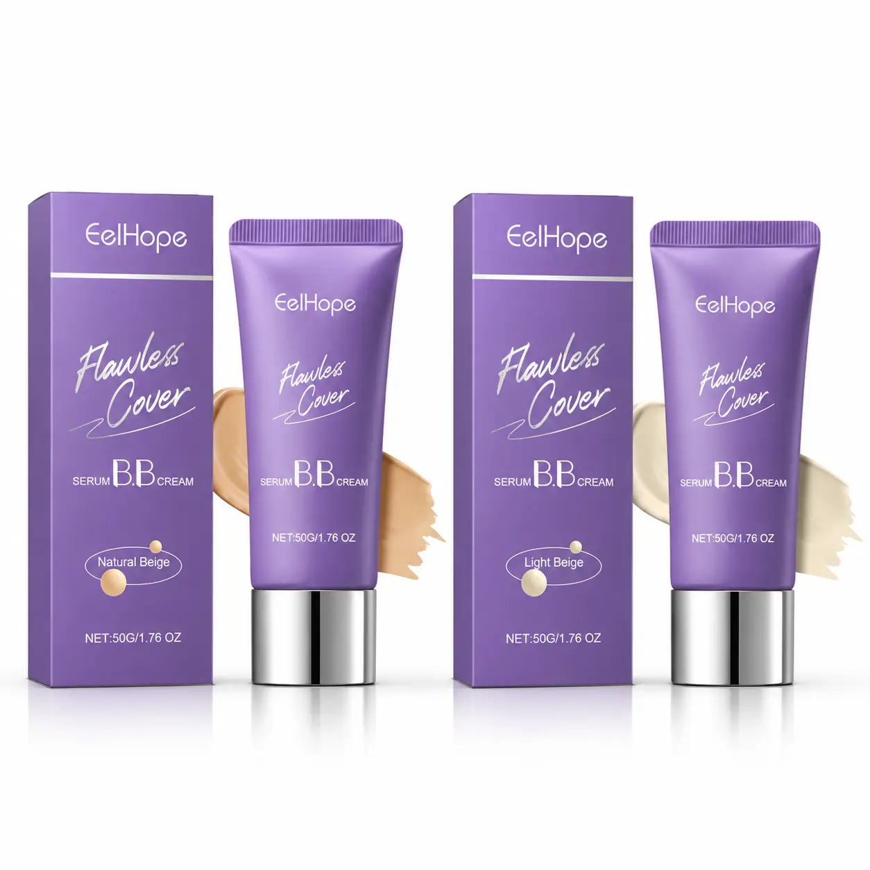 Daily Essential BB Cream - Flawless, Moisturizing Tinted Moisturizer for Skin-First Routine, Oil-Control, Blendable, Buildable Coverage Lightweight Face Makeup, Blemish