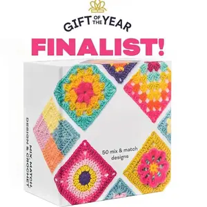 DIY 50 Mix & Match Desig Crochet Cards Knitting Kit Crochet Lettering Photo Pattern Set for Beginners Adults Deck Knitting Kit