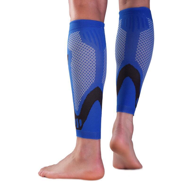 Compression Calf Guards for Running, Shin Splint & Varicose Veins Relief, Elastic Leg Support Sleeves for Men Women Multiple Colors