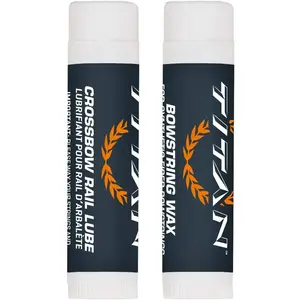 Crossbow String Wax & Rail Lube Combo 2-Pack White - Made in America