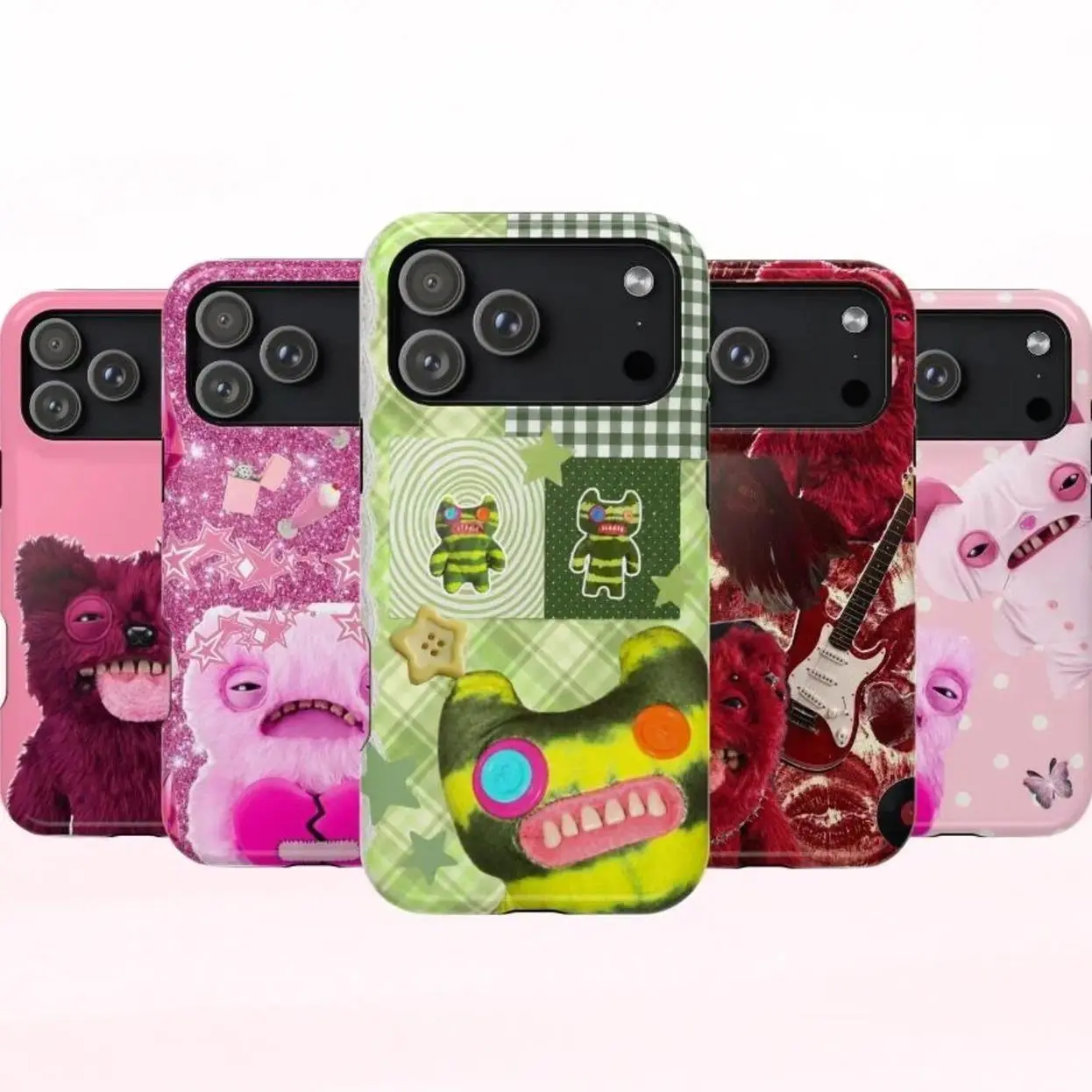 Fuggler Funny Ugly Monster Phone Case - Durable Polycarbonate Shell with Shock Resistance, Quirky Gift for Monster Lovers, Protective Cover Compatible with iPhone 11-17 Pro Max/Plus, Samsung Galaxy S23-25