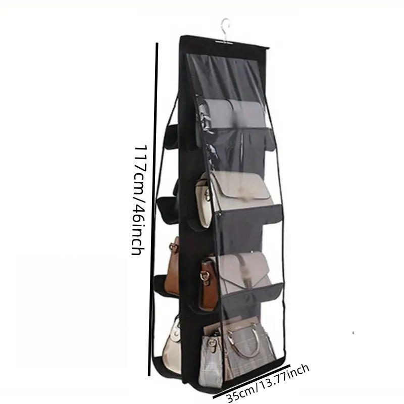 Multi-layer Handbag Hanging Storage Box, 1 Count Foldable Bag Storage Rack, Space Saving Bag Organizer, Durable Storage Organizer for Bedroom, Living Room, Office