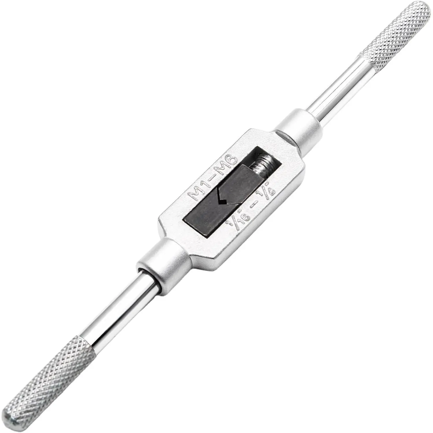 M1-6 Adjustable Tap Wrench Handle 1/16"-1/4" Tap Handle Reamer Wrench Profesional Tool