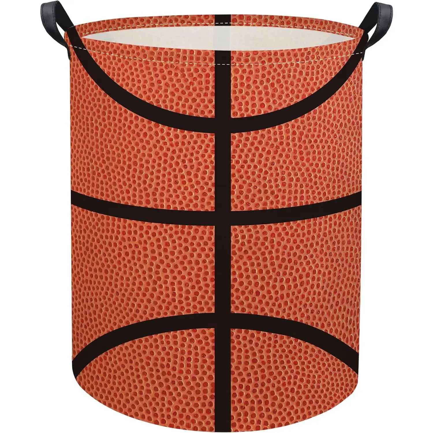 Basketball Kids Laundry hamper Baby Hamper for Nursery Boys Kids Hamper Room Decor for Home(Basketball Pattern)