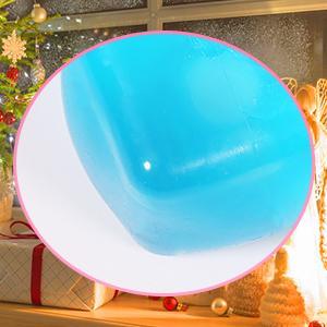 Squishy Ice Cube Shape Stress Cube Fidget Toy, Soft Filling Stress Balls for Kids Adults, Calming Sensory Fidget Toy for Stress Relief & Relaxation, Blue