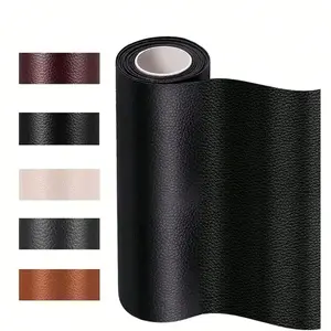 Leather Repair Patch Kit, Self-Adhesive Leather Tape 20x54 Inches, Furniture & Car Seat Repair, Emergency Tear Repair Set
