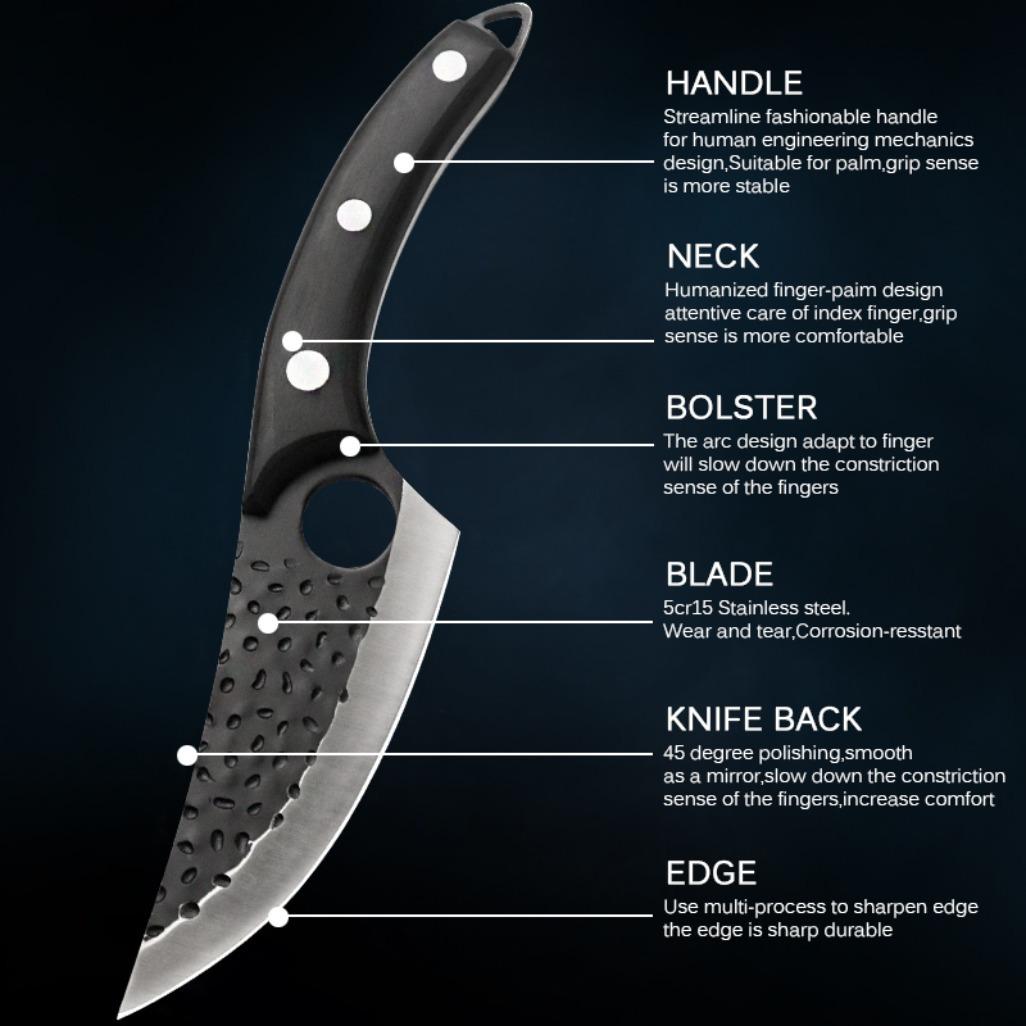1/2/3PCS Stainless Steel Professional Chef Knife Multipurpose Kitchen Knives Set Boning Beef Camping EDC Unique Kitchen 1/2/3PCS Stainless Steel Professional Chef Knife Multipurpose Kitchen Knives Set Boning Beef Camping EDC Unique Kitchen