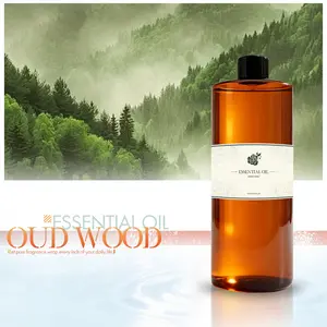 500ML 30% Oud wood Essential Oil Refill, Scented Liquid, Long-Lasting Aromatherapy Oil for Diffusers, Home Fragrance Therapy, Herbal & Humidifier Use