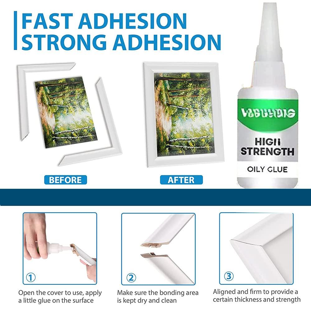 2/3PCS Welding High Strength Oily Glue 150 Gram (Pack of 3) - Universal Superglue,Mighty Instant Glue for  Ceramic Metal Glass