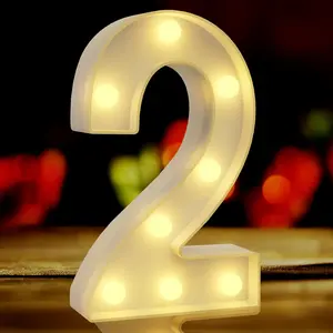 18ACTIVEKITMarquee Light Up Numbers 2, Light Up Numbers for Party, Decorative Lights, Sweet Birthday Decorations for Him, Graduation Decorations, Xmas Decor, Decoración de Navidad para Exteriores
