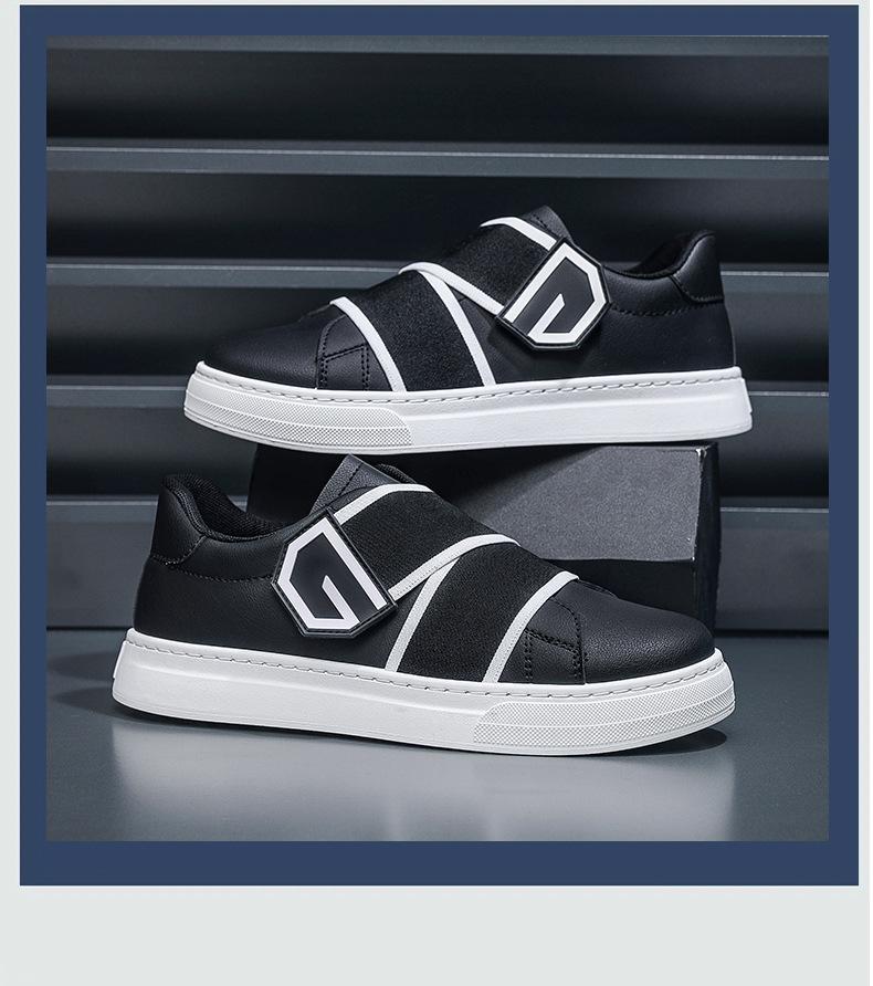 (New)Men'S Low-Top Sneakers - & Accent - Synthetic Upper, Cushioned EVA Insole - All-Season Everyday & Formal Shoes - Lightweight Rubber Outsole - Minimalist Laceless Closure - Urban Streetwear & Office Footwear - Easy-Clean Casual Shoes for Men