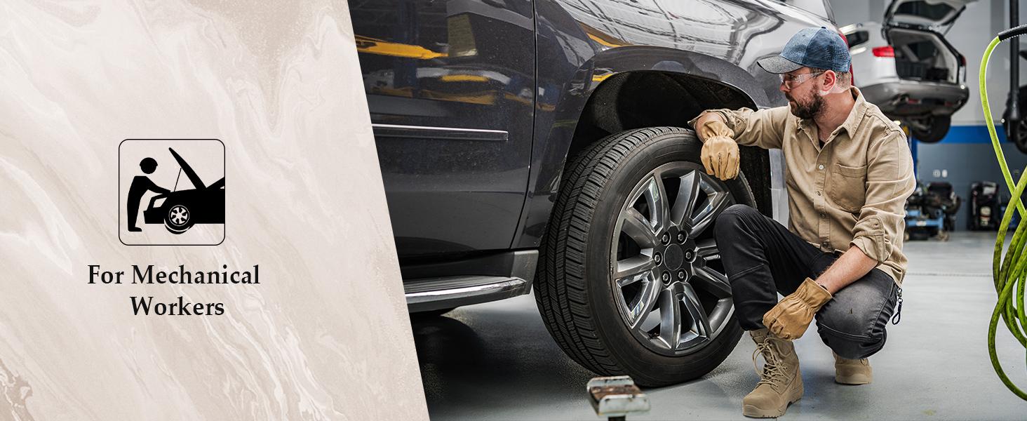 FREE SOLDIER Men's Work Tactical Boots 8 Inches Lightweight Combat Boots Durable Suede Leather Military Boot Desert Boot