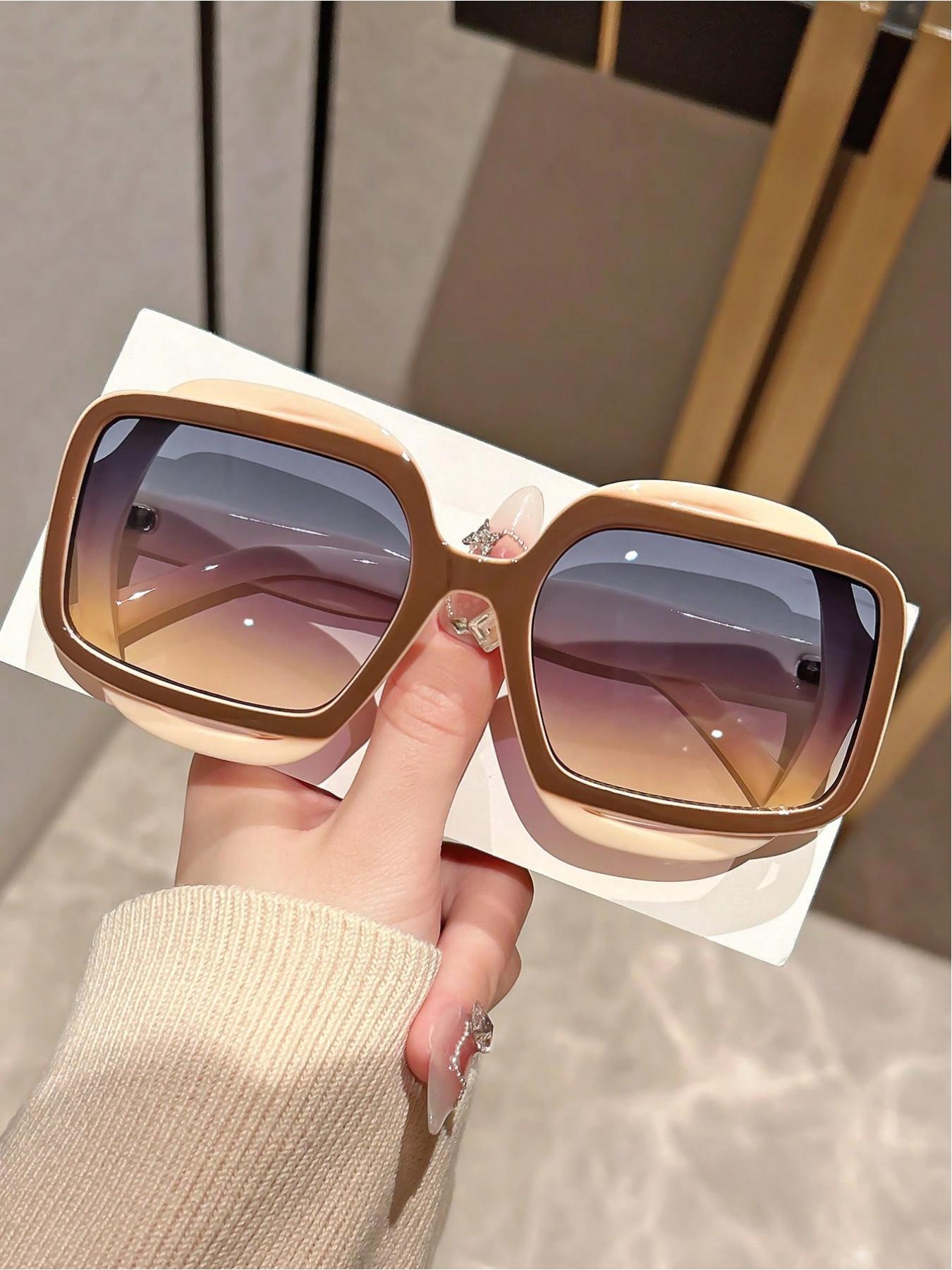 Unisex Vintage Trendy Y2K Style Sunglasses, Retro Outdoor Sports Sunglasses, Fashionable Sunglasses for Men & Women for Everyday Use, Trendy Casual Sunglasses
