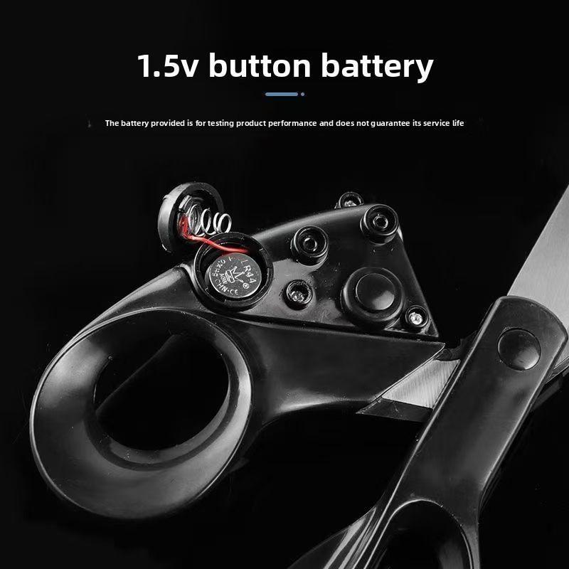 Infrared Laser Cutting Scissors Multi-Purpose Stainless Steel Laser Beam Positioning for Clothing Sewing & Fabric Cutting with Line Head Design