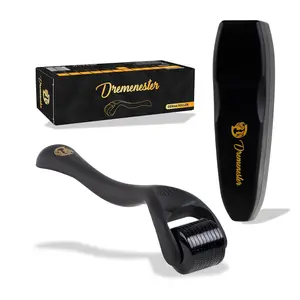 540 Titanium Microneedle Derma Roller for Body Hair, Scalp & Skincare, Unisex Microneedling Roller with Storage Case