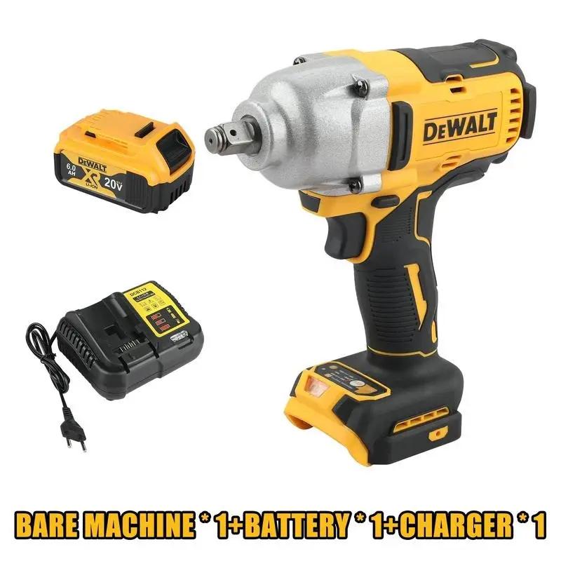 DEWALT DCF900 Impact Wrench 1/2 Inch High Torque 20V Brushless Cordless Power Tool with Hog Ring Anvil for Professionals & DIY Enthusiasts