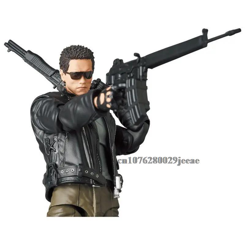 IN Stock MAFEX 176 199 Mafex The Terminator 2 Judgment Day T-800 6-Inch Action Figure Collection Model Toy Birthday Gifts 18cm