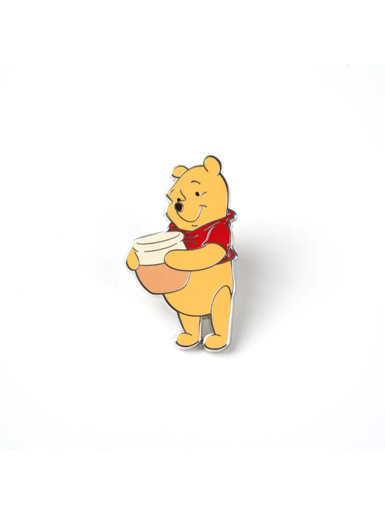 Disney Official Licensed Winnie the Pooh Honey Jar Enamel Metal Badge, Collector's Pin for Outerwear Hat Bag, Healing Fan Gift