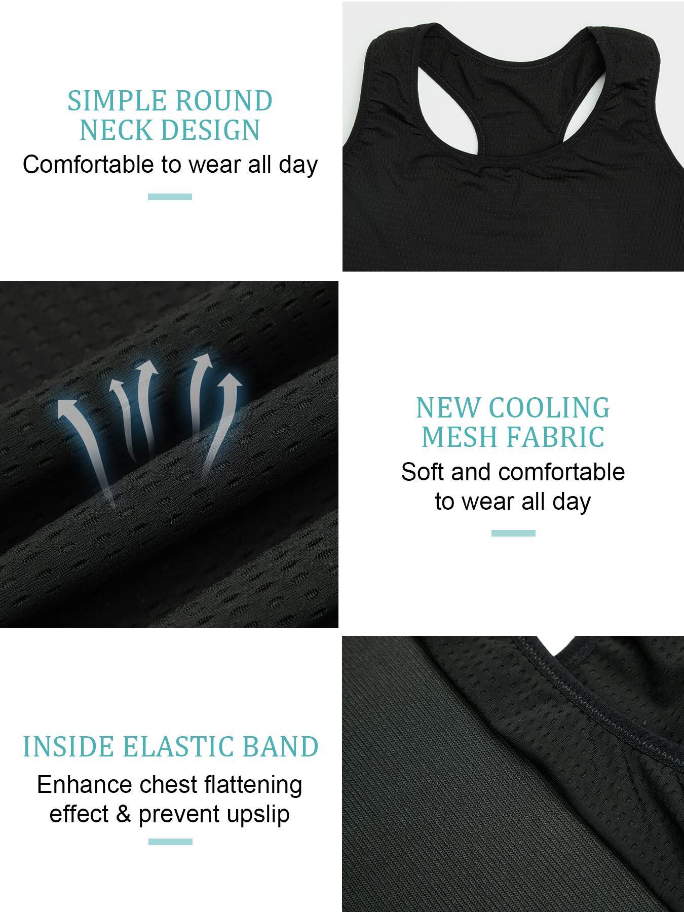 Women's Solid Anti-bulge Wireless Bra, Casual Comfortable Stretchy Breathable Lingerie Top for Daily Wear, Ladies Underwear for All Seasons