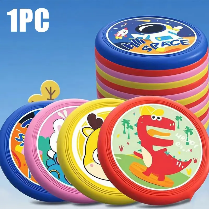 Small Outdoor, Enhanced Soft Flying Disc, Ideal for Kids, Pets, Family Interaction, Hand Thrown Outdoor Sports, Thickened Sport Gear