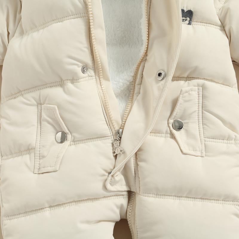 Baby Winter Snowsuit Infant Coat Romper Warm Outwear Hooded Puffer Jacket Footie Jumpsuit Bodysuit Boys Cotton Blend Multi-color Casual Outfit Baby Winter Snowsuit Infant Coat Romper Warm Outwear Hooded Puffer Jacket Footie Jumpsuit Bodysuit Boys Cotton Blend Multi-color Casual Outfit
