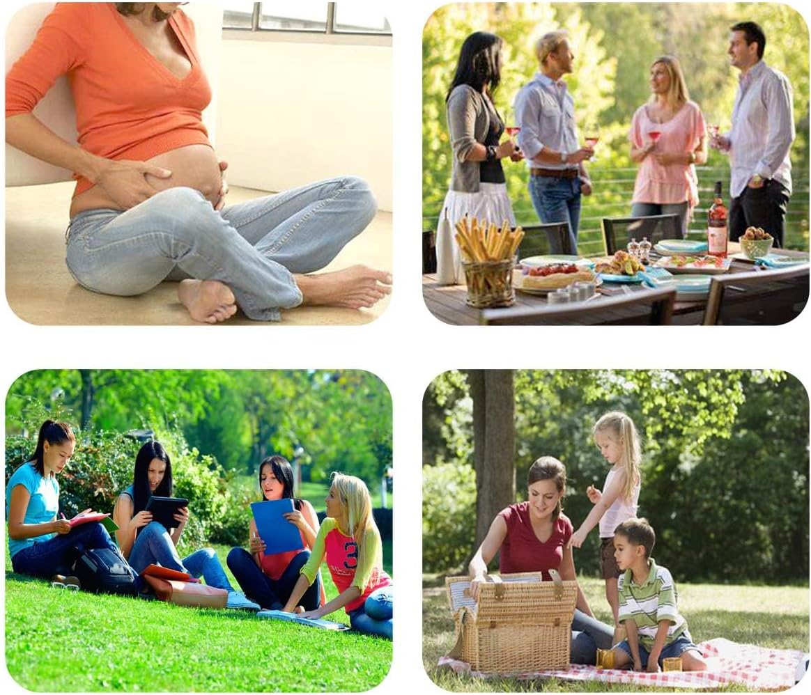 Button  Extender Pants  Extender Adjustable Extended Button Jeans Button Extender Set 8 count Metal Button Elastic  Extenders for Jeans Skirts Trousers (Blue)