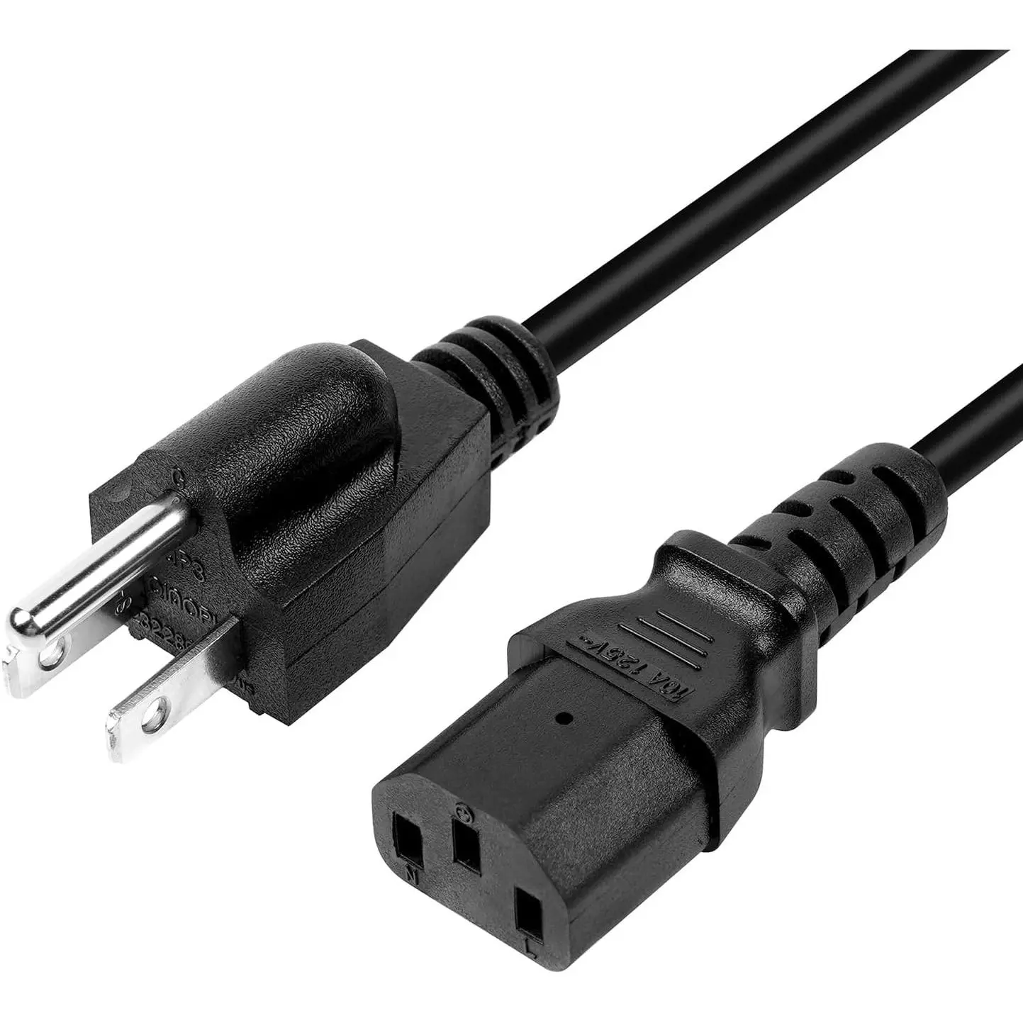 Power Cord  Compatible with  Electric  Cooker, Rice Cooker, Power Quick Pot, Microwave, Soy Milk Maker, and  Kitchen Appliances 3 Prong  Power -UL