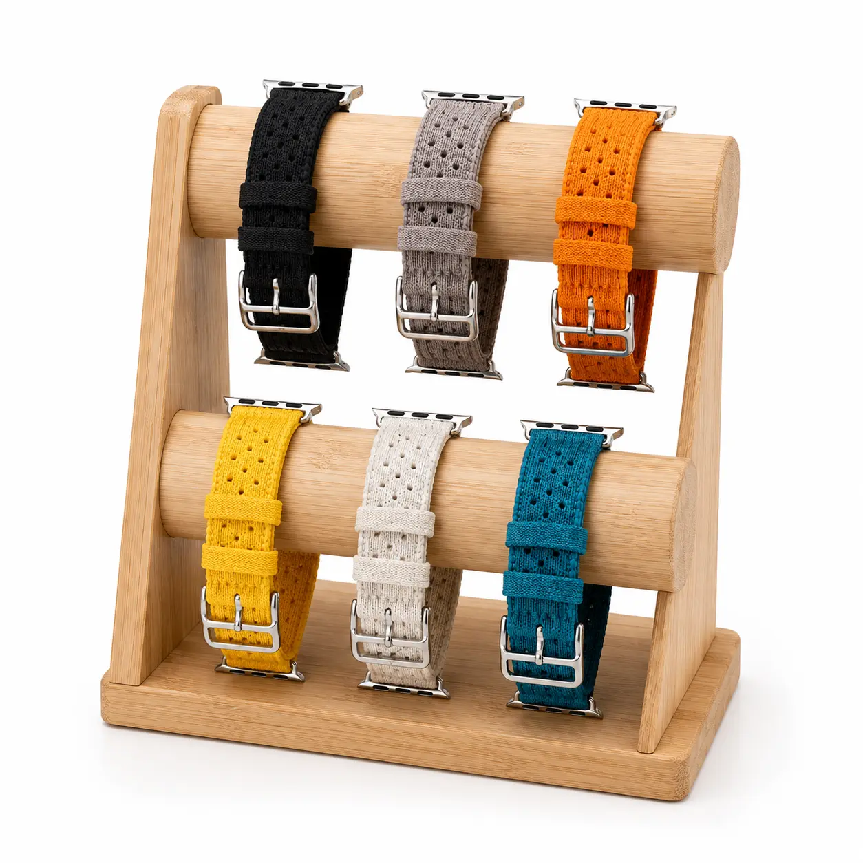 50% off for early birds-Breathable Woven Fabric Watch Band for Watch Replacement Strap, Soft Adjustable Nylon Wristband for Daily Wear Compatible with 38mm 40mm 41mm 42mm 44mm 45mm 46mm 49mm