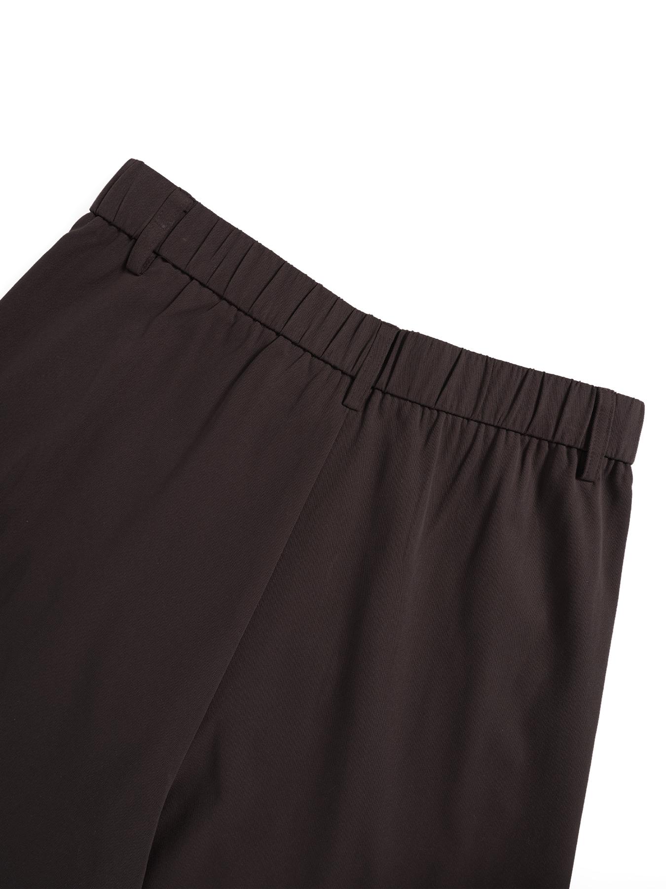 Men's Classic Solid Color Wide-Legged Dragging Pants, Loose Street Fashion Casual Comfy Pocket Trousers for Daily Wear, Trendy Men's Bottoms for All Seasons