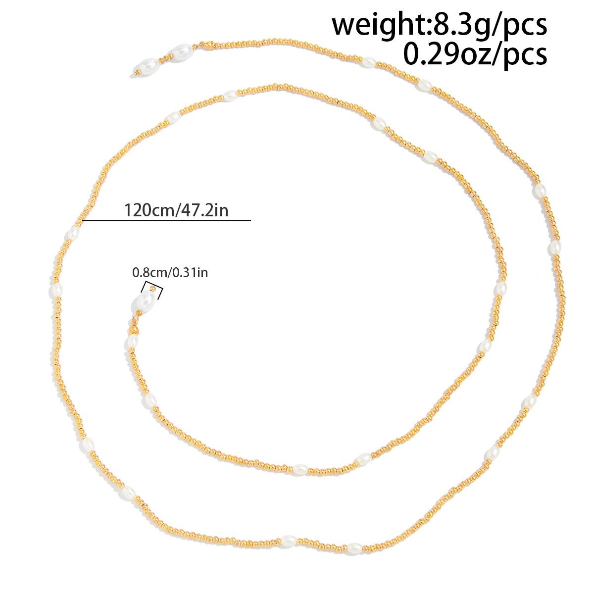 Hip Hop Irregular CCB Pearl Beaded Necklace Y-Shaped Disc Tassel Collarbone Chain Trendy Y2K Aesthetic Streetwear Layered Dainty Stylish Unique Fashion Jewelry Casual Stackable Accessories for Men Women Daily Party Street Hip Hop Outfit Wear